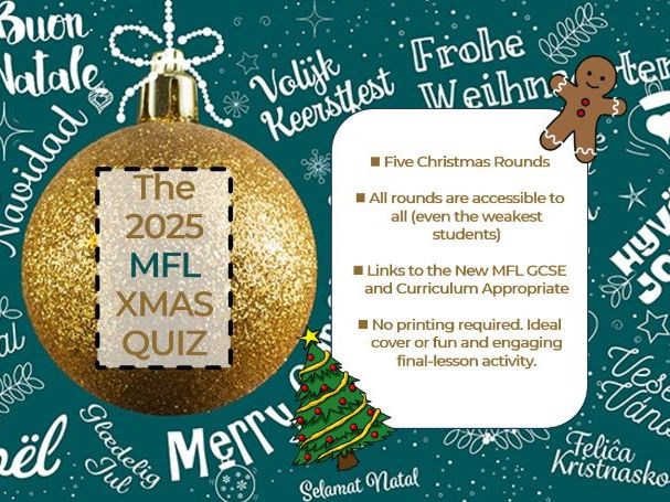 MFL Cultural Christmas Quiz