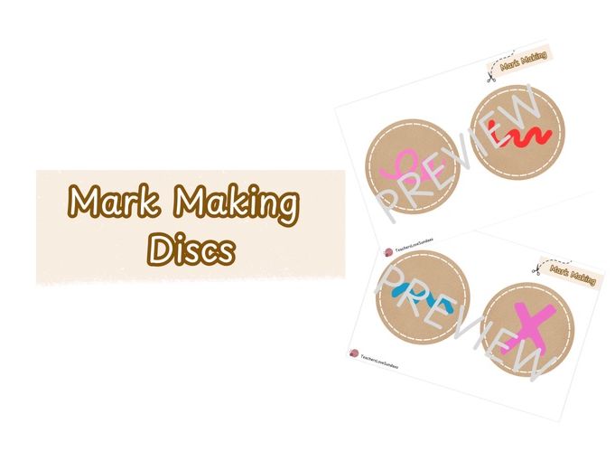 Mark Making Discs