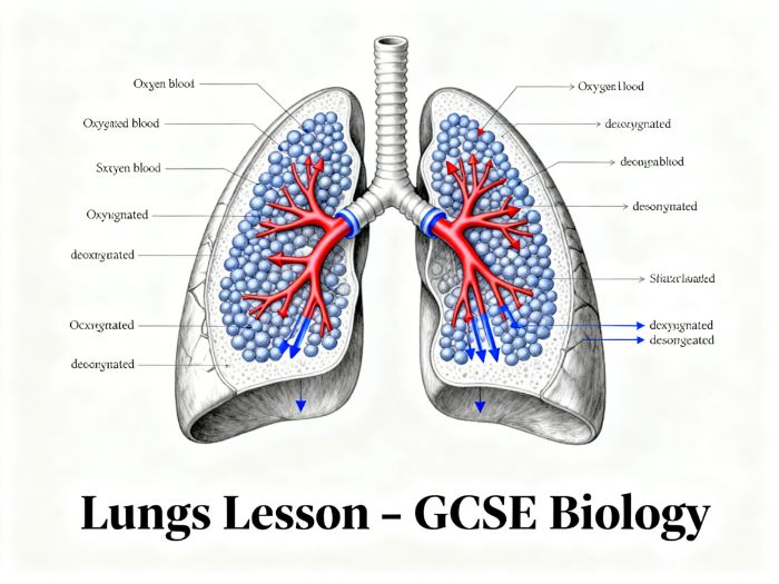 Lungs Lesson – GCSE Biology | Respiratory System & Gas Exchange Teaching Resource