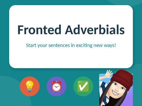 Fronted Adverbials — Year 4 English