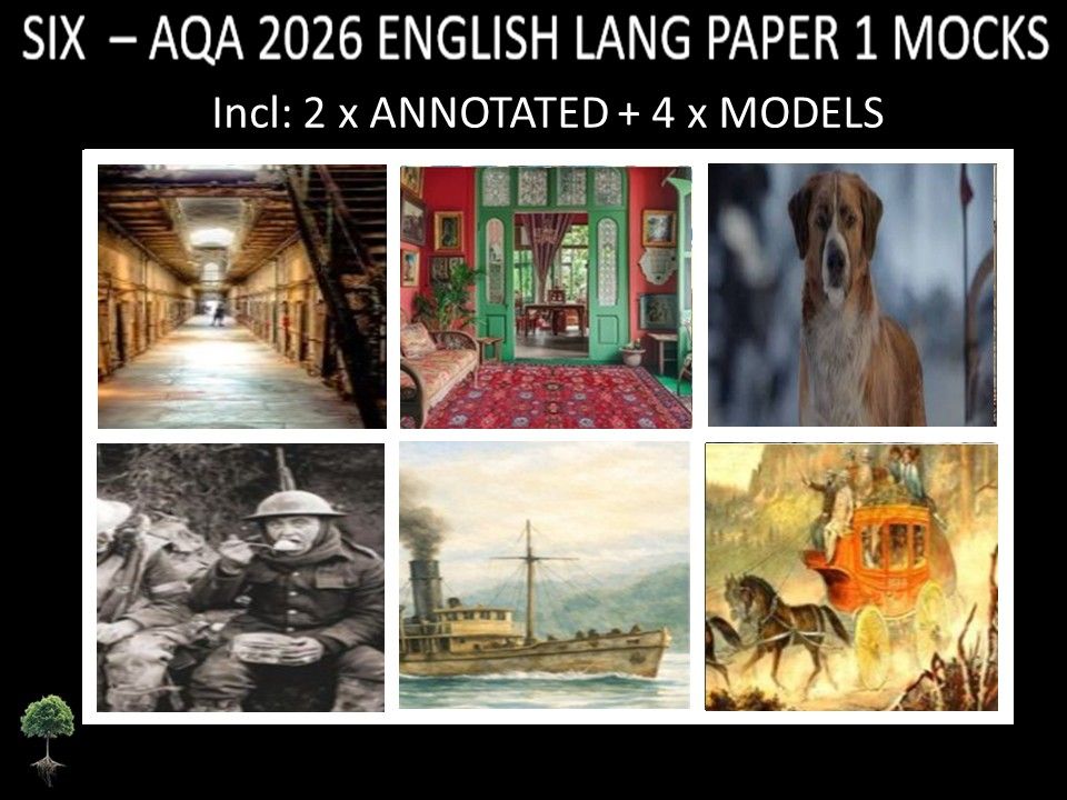 SIX - AQA PAPER 1 | 2026 FULL MOCKS | ANNOTATED | MODELS