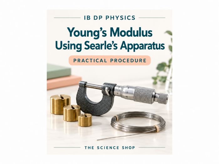 IB Physics Practical: Young's Modulus Using Searle's Apparatus