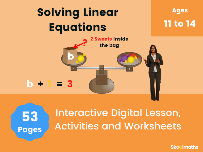 Linear Equations Year 7, Key stage 3, (US 6th grade) Teaching Resources