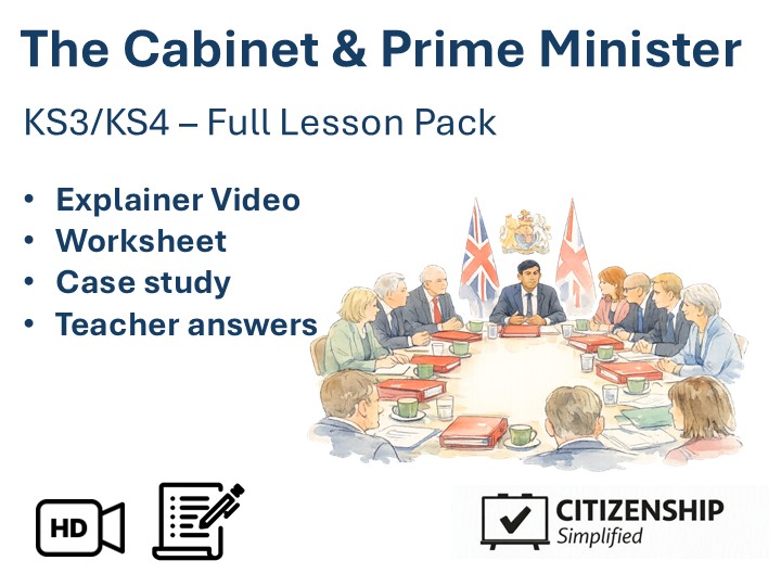 The Cabinet & Prime Minister - KS3/KS4