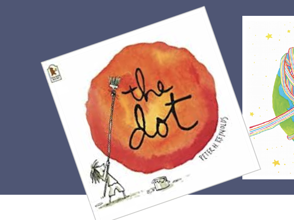 Creative Home Learning: The Dot by Peter H. Reynolds