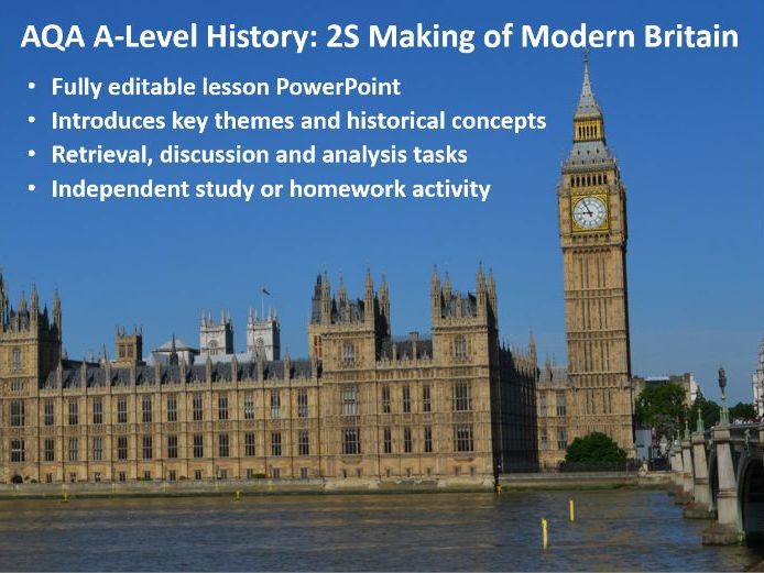 AQA History 2S: Making of Modern Britain | Section 1 Lesson 1