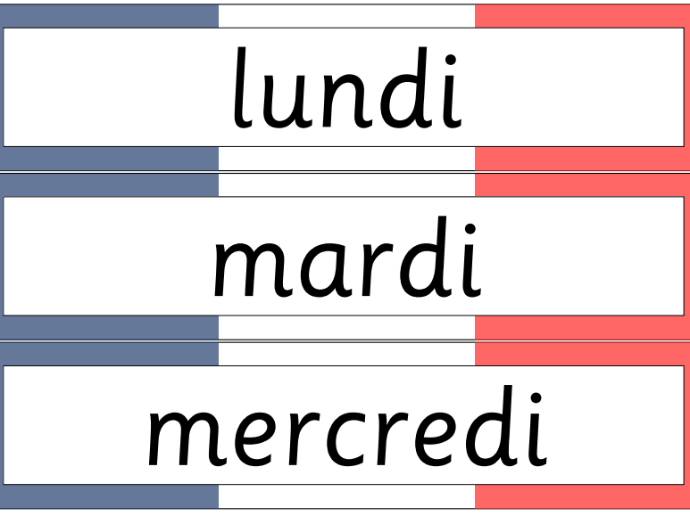 French Calendar