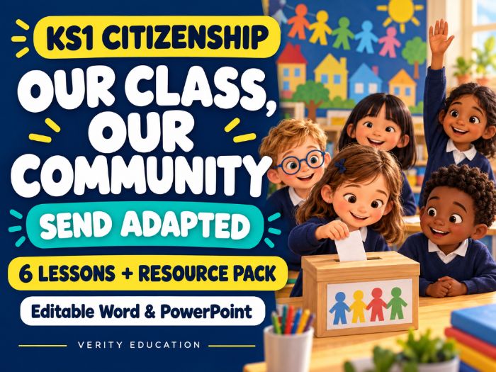 KS1 Citizenship: Our Class, Our Community — SEND-Adapted Pack