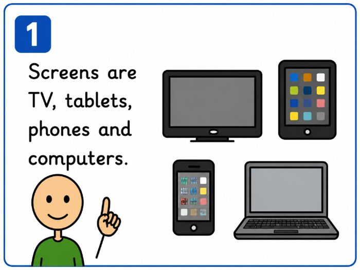 Managing Screen Time Social Story & Visual Schedule | SEN Autism Tool
