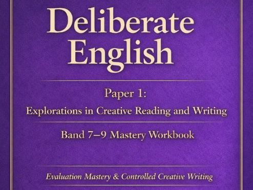 Deliberate English | GCSE AQA English Language Paper 1 (8700) | Band 7–9 Mastery