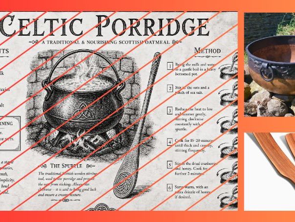 KS2 Celts in Britain/STEM - Porridge Making Activity