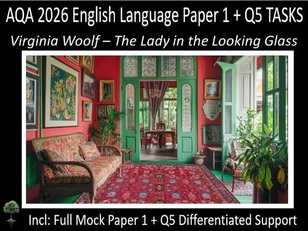 One AQA 2026 English Language Paper 1 Mock | Q5 TASKS - (Woo)