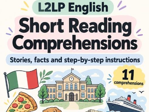 Short Reading Comprehensions | L2LP, SEND and Special Education