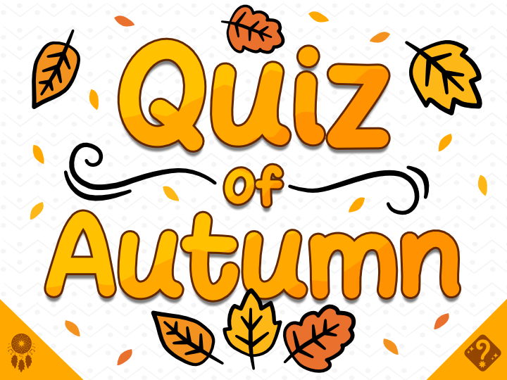 Quiz of Autumn | Fall Quiz | Educational Fun Trivia Activity