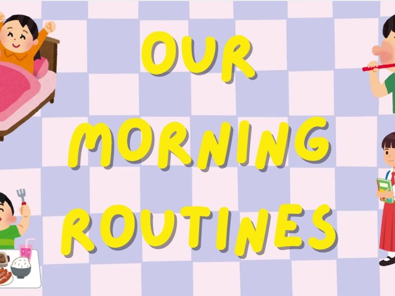 ESL Morning Routine, Beginner English Lesson (Speaking, Reading, Writing)