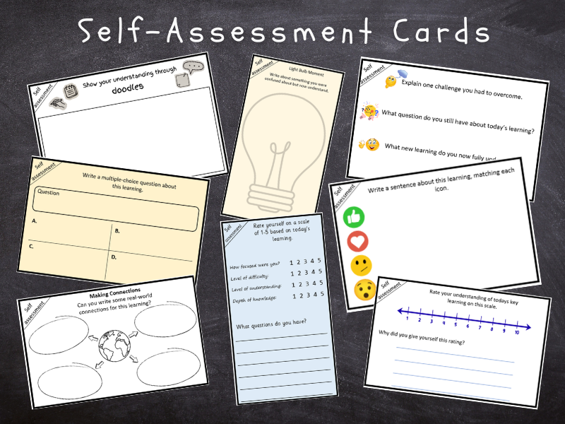 Self-Assessment Cards
