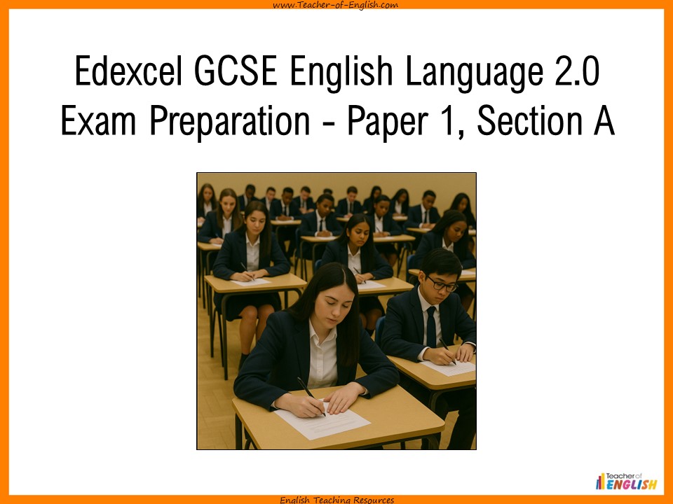 Edexcel GCSE English Language 2.0 - Paper 1 Section A