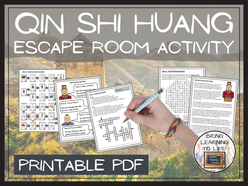Qin Shi Huang Escape Room Activity