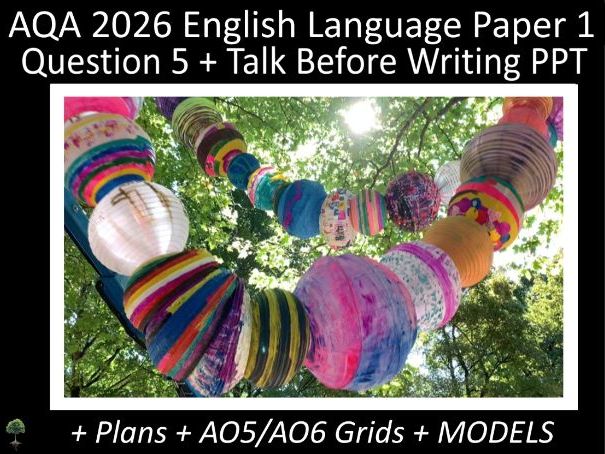 Two Question 5 - AQA 2026 English Language Paper 1| Oracy, Plans, AO ...