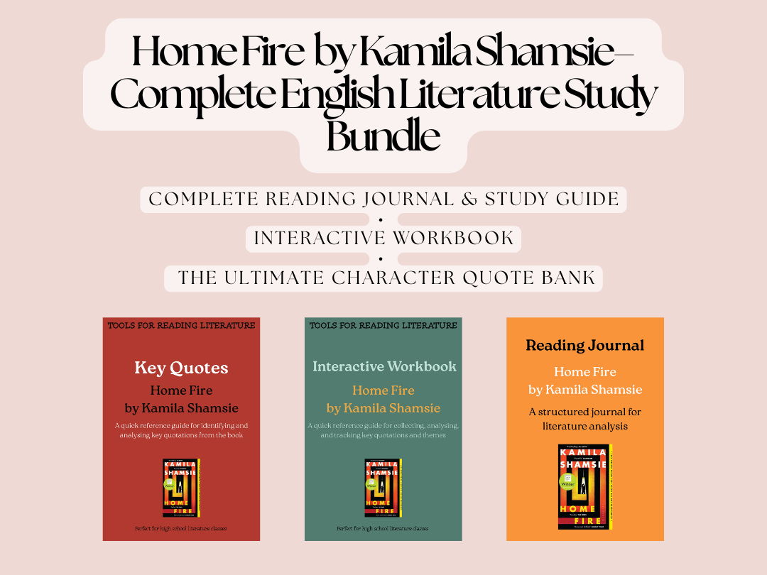 Home Fire by Kamila Shamsie – Complete English Literature Study Bundle