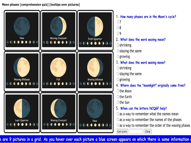 Moon phases [comprehension quiz] [toolpics over pictures]