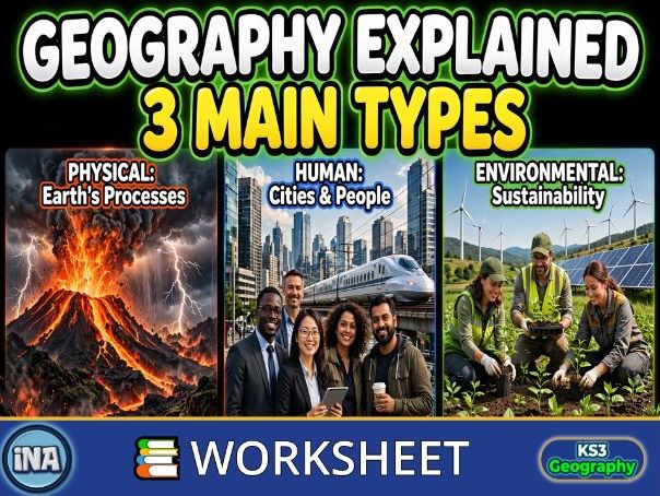 What is Geography? - KS3 Geography Worksheet