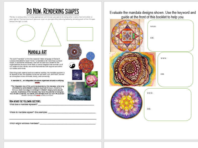 Year 8 Home Study Booklet - 51 pages
