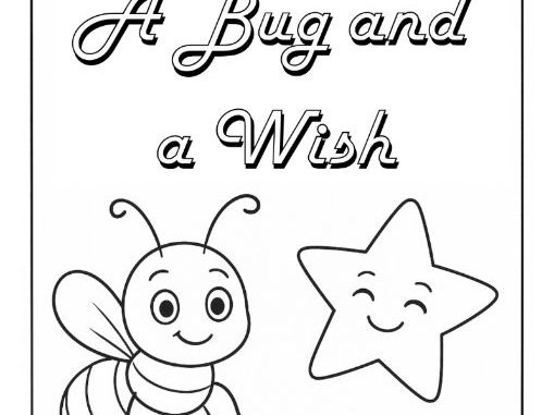 A Bug and A Wish Colouring Poster