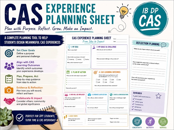Plan Your CAS Experience: Creativity, Activity & Service Workbook for the IB DP Program