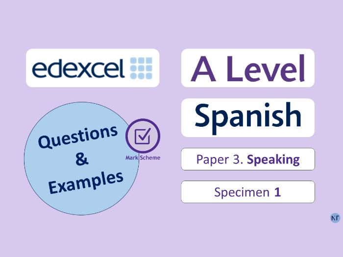 A-Level P3-Speaking Cards + Research Project