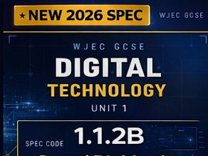 NEW 2026 WJEC GCSE Digital Technology – 1.1.2B Sound Digitisation – Lesson Pack