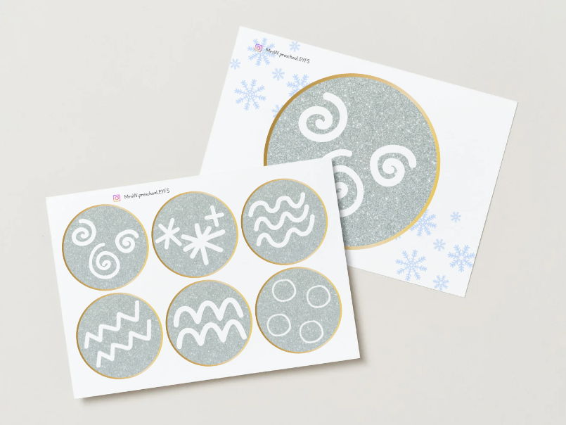 Winter Mark Marking/Pattern discs