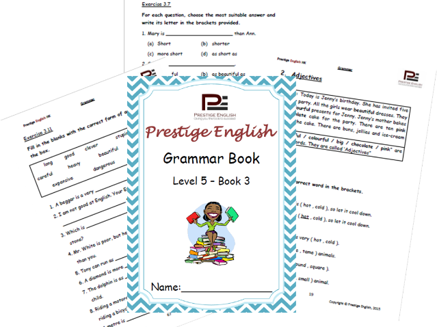 English Grammar Book – Level 5 – Book 3