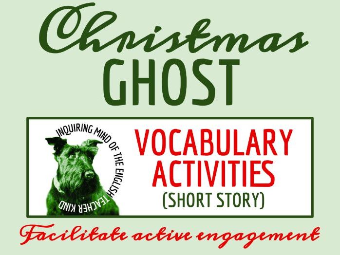 "The Christmas Ghost" by Mary E. Wilkins Freeman Vocabulary Activities