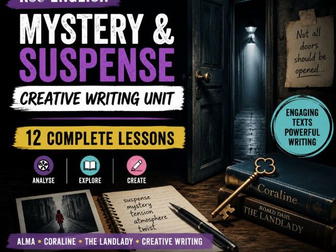 KS3 Mystery & Suspense Creative Writing Unit