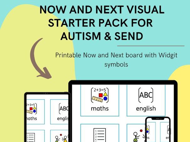 Free Now and Next Visual Board – SEND Classroom Support
