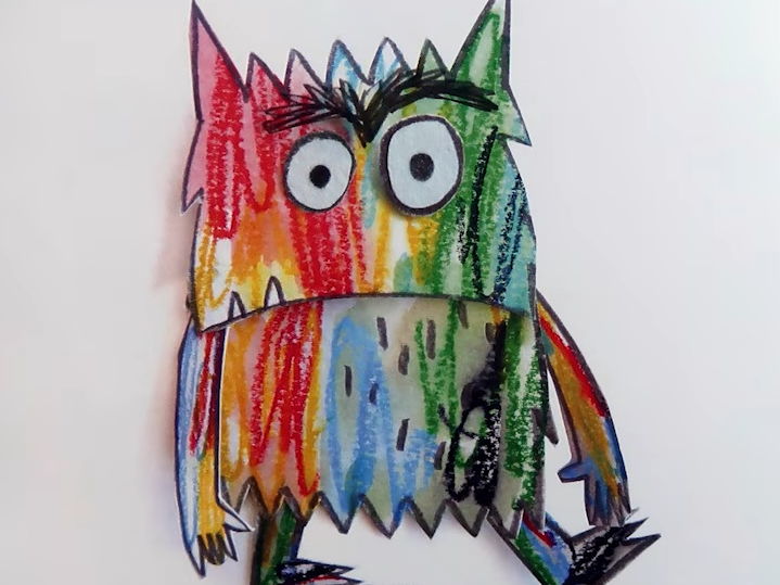 The Colour Monster – Drawing Club Inspired with Colourful Semantics