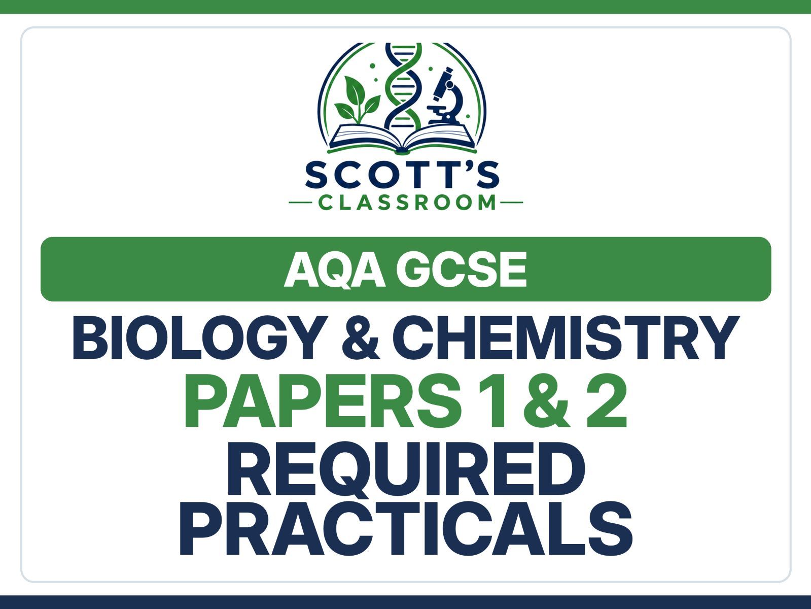 AQA GCSE Science Required Practicals Bundle