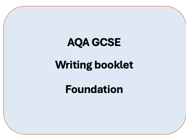 AQA GCSE Foundation Writing booklet
