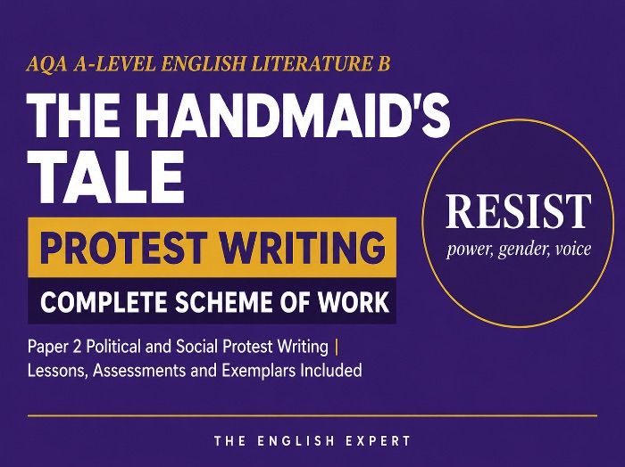 AQA A-Level English Literature B: The Handmaid’s Tale – Complete Scheme of Work