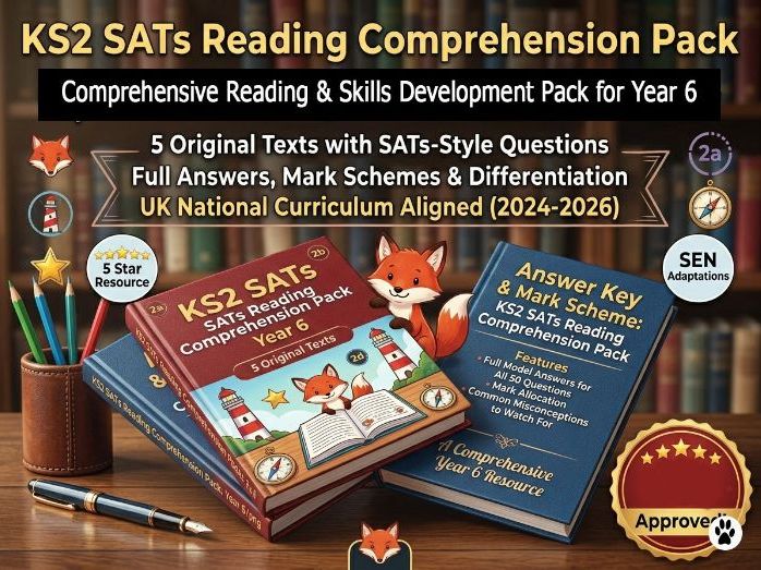 KS2 SATs Reading Comprehension Pack — Year 6