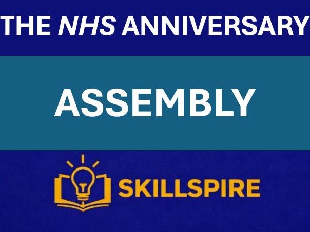 NHS Anniversary Assembly | 5 July | Whole-School PowerPoint + Speaker Notes | PSHE & BV | KS3 - KS5