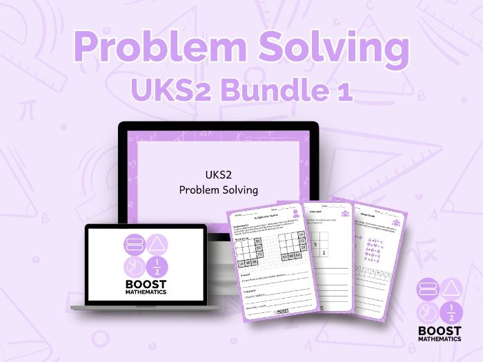 Year 5 and Year 6 UKS2 Maths Problem Solving Lesson Pack