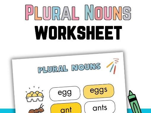 Plural Nouns Worksheets | Grammar Activities and Practice