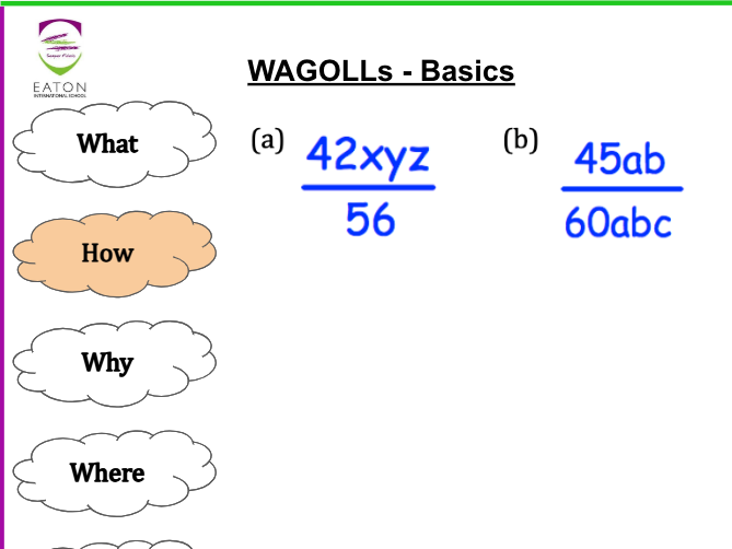Simplifying Algebraic Fractions