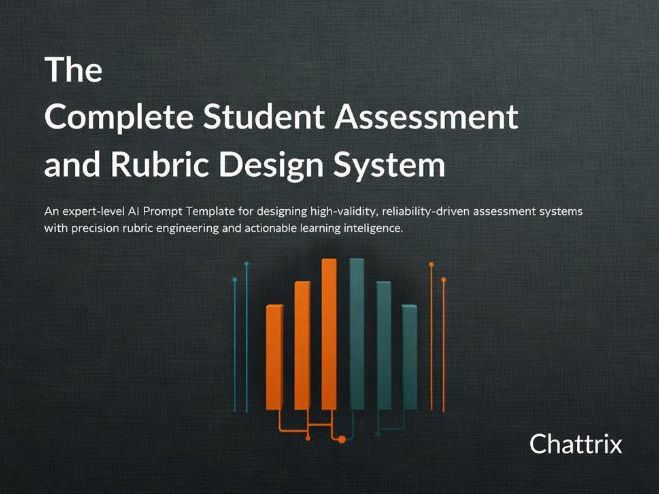 The Complete Student Assessment and Rubric Design System
