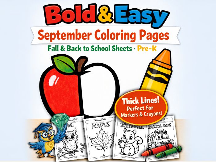 Bold & Easy September Coloring