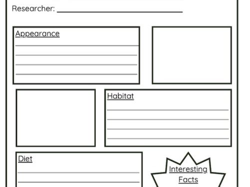 Magizoologist Field Guide: Year 5 Non-Chronological Report Lesson
