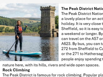 Active Holidays reading comp - ESOL Entry 3