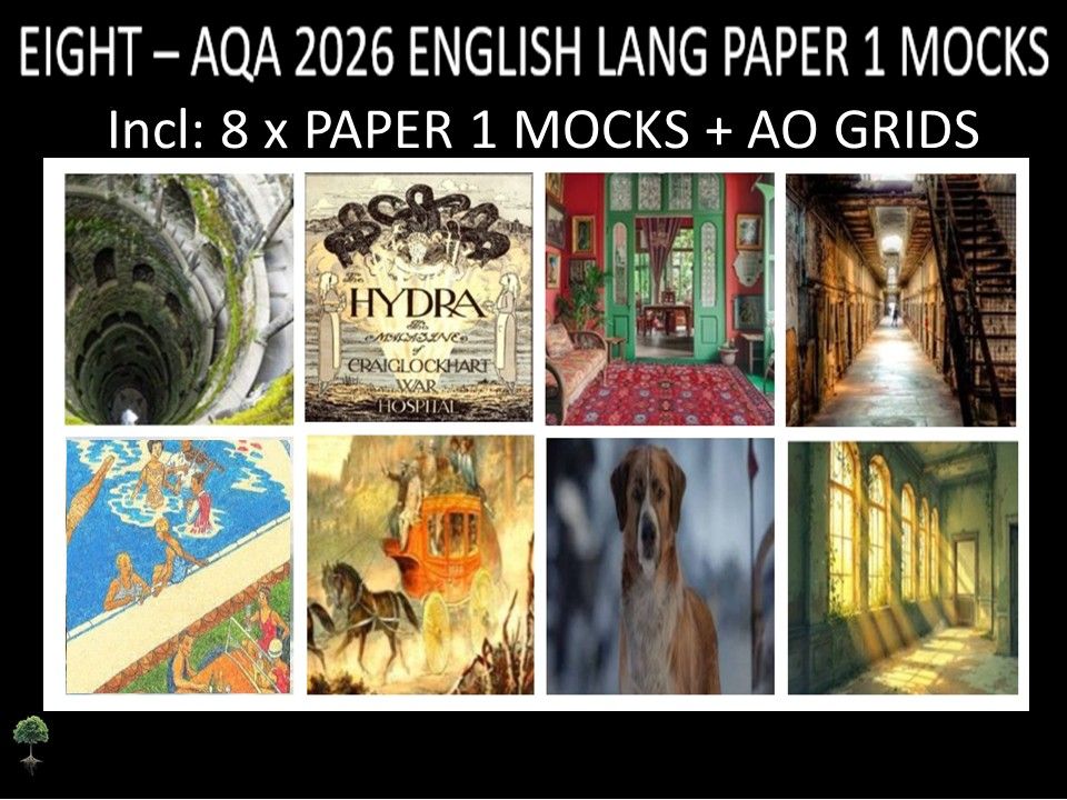EIGHT - AQA PAPER 1 | 2026 FULL MOCKS | AO GRIDS